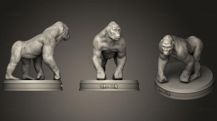 3D model Gorilla (STL)